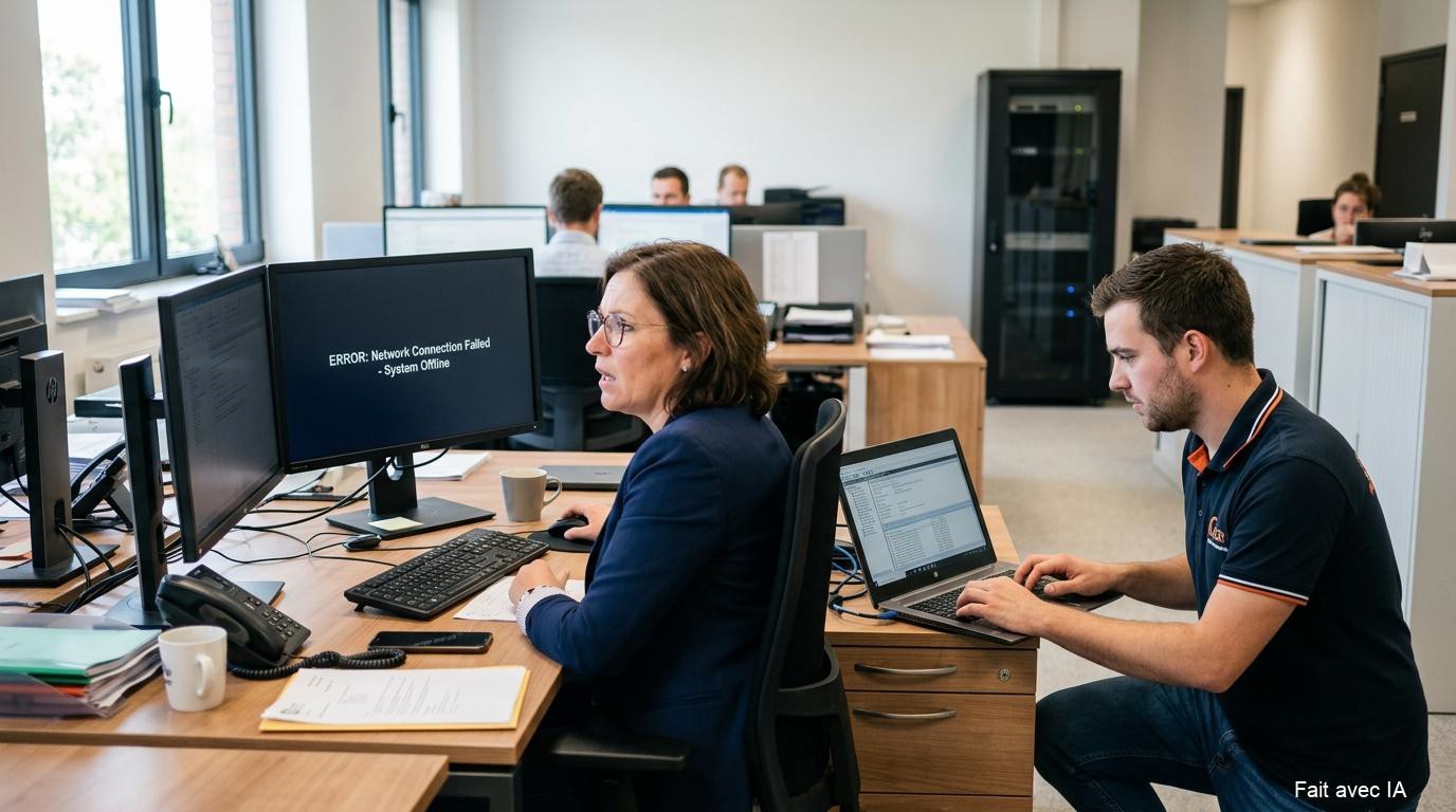 5 incidents IT qui coûtent 10 000 € par jour aux PME (et comment les éviter)