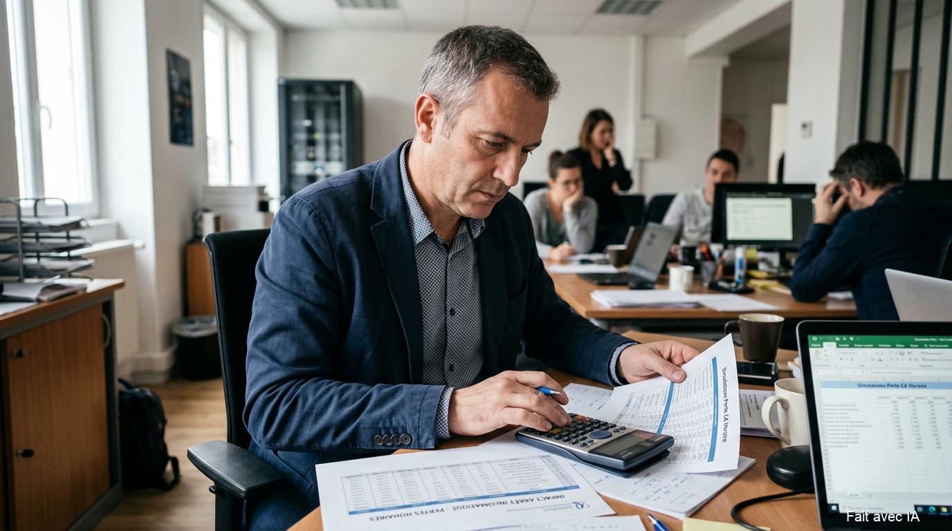 Arrêt informatique PME : calculez vos vraies pertes horaires avant qu'il soit trop tard