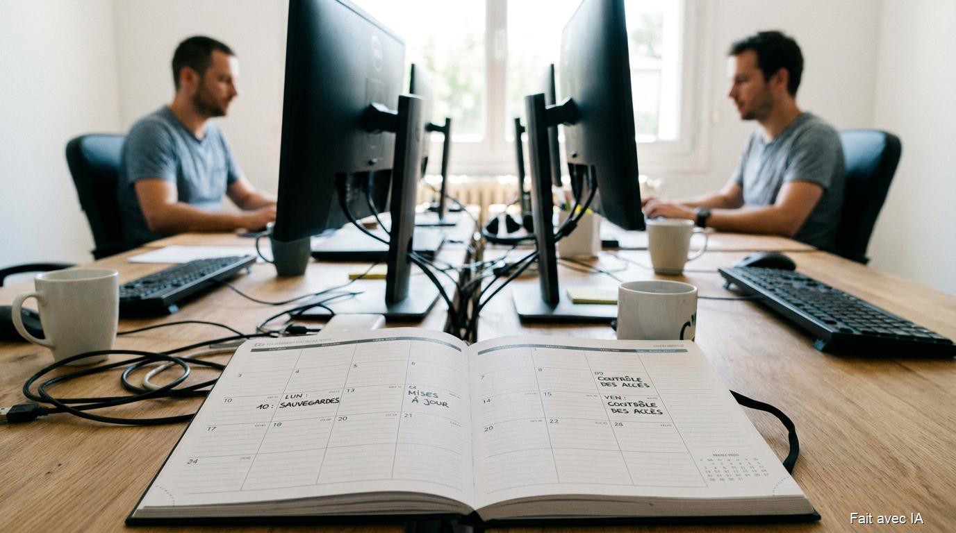 Routine préventive IT PME : 6 contrôles qui évitent les urgences